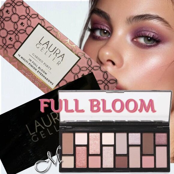Laura Geller Garden Party IN FULL BLOOM* 16 Multi-Finish Eyeshadow Palette NIB - Picture 1 of 7